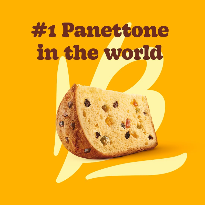 Bauducco Classic Panettone - Moist & Fresh Holiday Cake - Traditional Italian Re