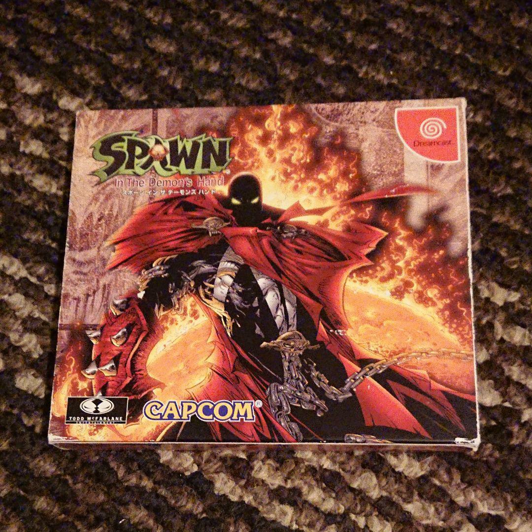 Capcom Spawn in the Demon's Hand Sega Dreamcast Action Game Capcom Spawn in the Demon's Hand Sega Dreamcast Action Game