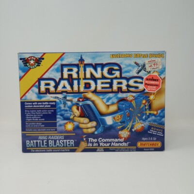 1988 MATCHBOX TOY RING RAIDERS BATTLE BLASTER-UNOPENED-NOS