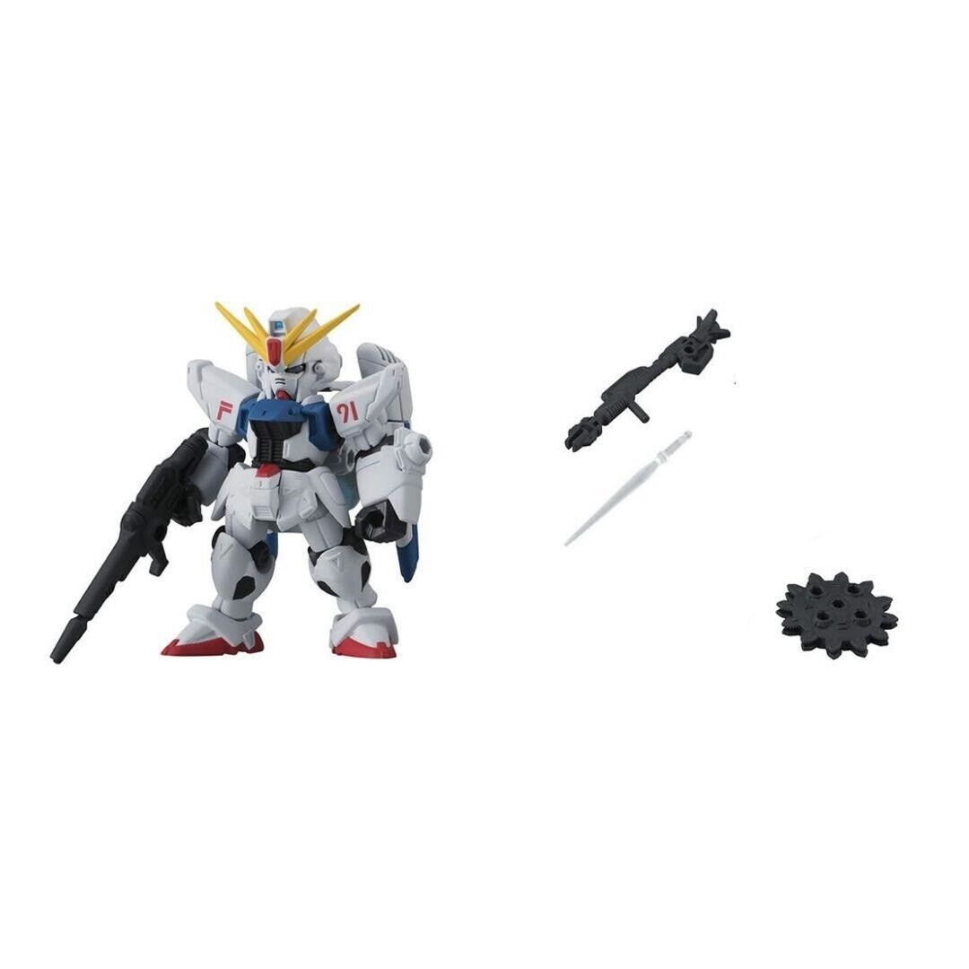Gashapon Mobile Suit Ensemble Part 08 / 048 Gundam F91 + Gashapon Mobile Suit Ensemble Part 08 / 048 Gundam F91 +
