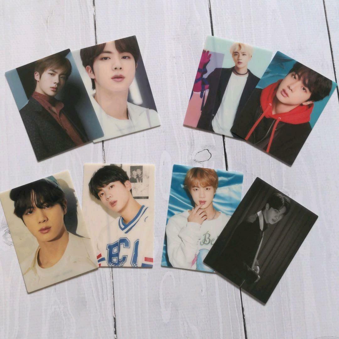 BTS JIN JPセット BTS JIN THE BEST JAPAN Best Official 8 Photo cards set