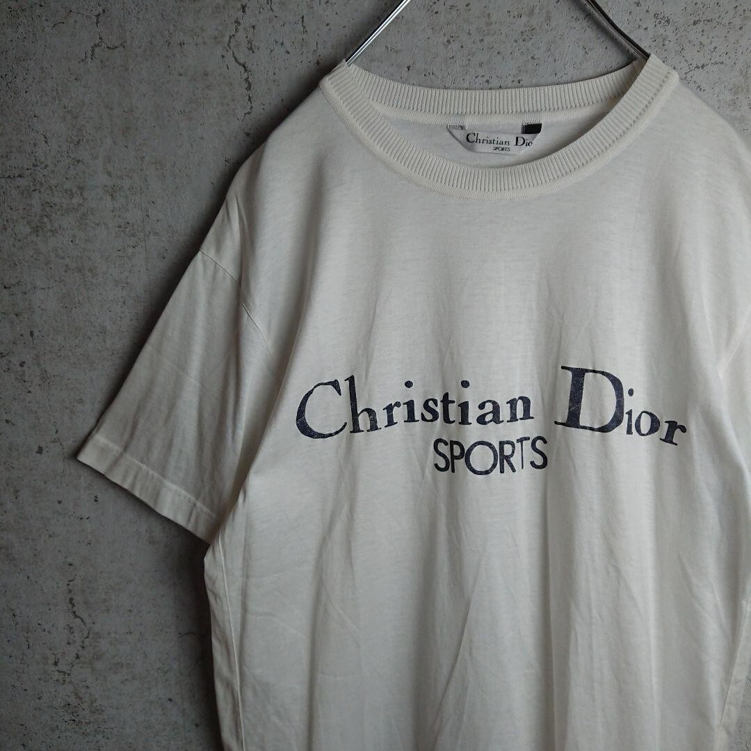 Authentic Christian Dior Sports Vintage Mens Logo T Shirt