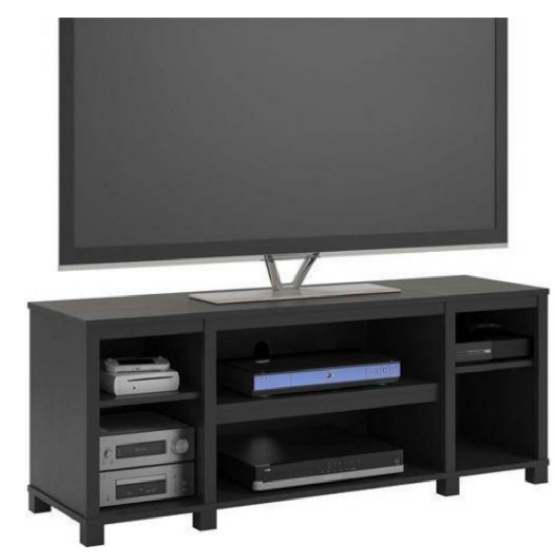 Tv Stand Entertainment Console Media Center Unit Furniture Wood