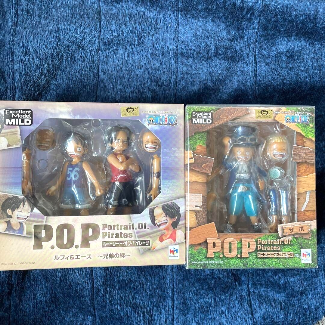 CB-EX P.O.P Portrait of Pirates One Piece Figure Luffy Sabo