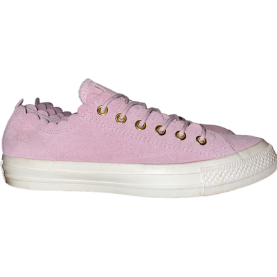 Pink sales frilly converse