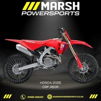 Honda CRF 450R 2025 Model - Honda Main Dealer -RESERVE FOR APRIL