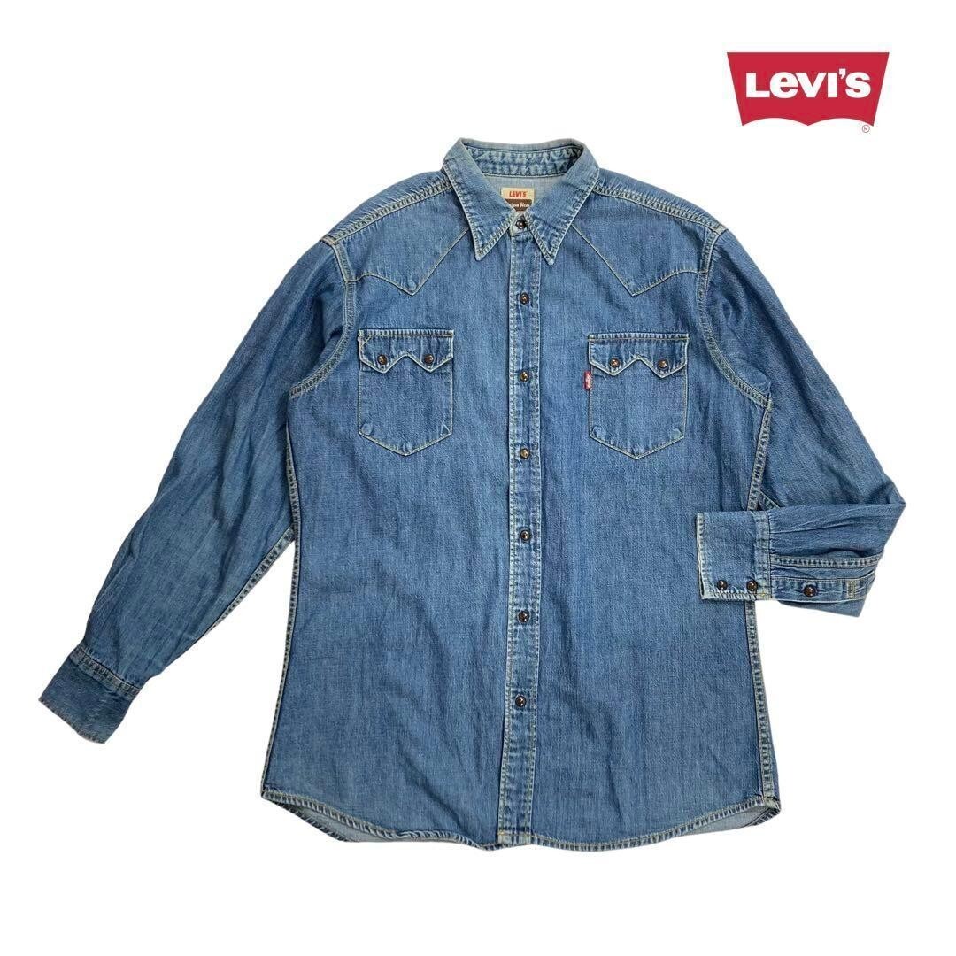 60's VINTAGE Levi's デニムシャツ　E 60~70's 