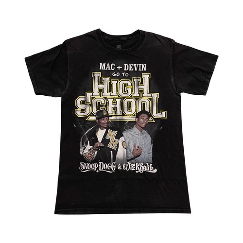 Snoop Dogg HVS ロンT Snoop Dogg Big Face Graphic T-shirt Women Small Black Short