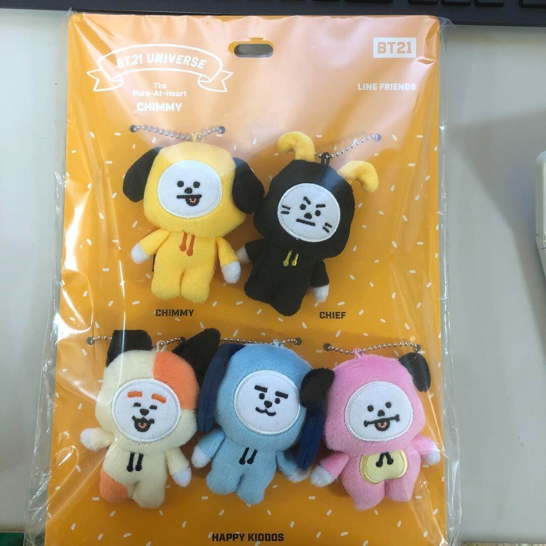 BTS BT21 CHIMMY セット NEW BTS BT21 UNIVERSE PLUSH DOLL Set chimmy stuffed toy