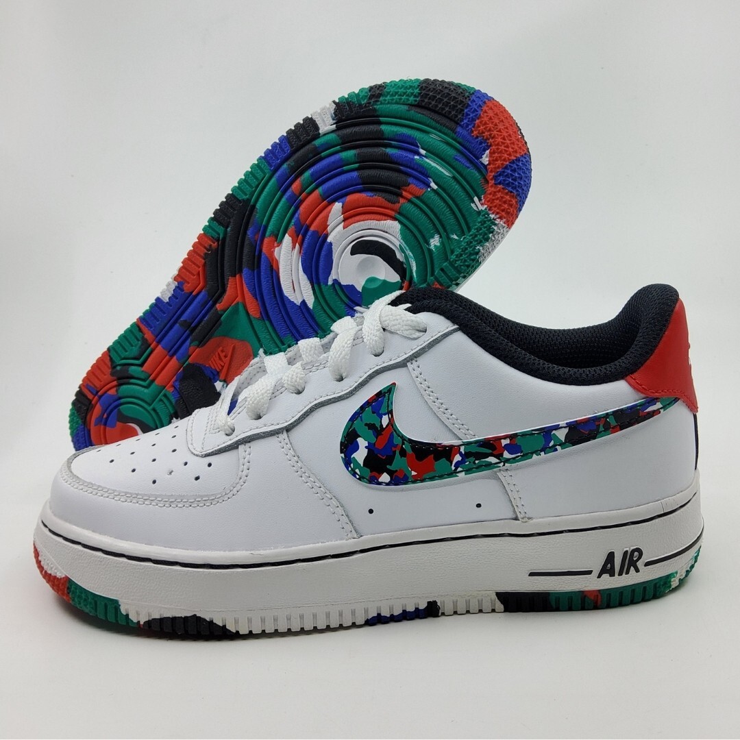 melted crayon air force ones mens