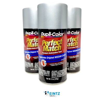 Duplicolor BNS0598 Perfect Match Nissan Silver Mist Metallic K12 - 8oz (3 PACK)