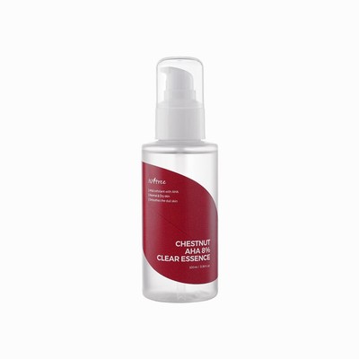 ISNTREE Chestnut AHA 8% Clear Essence 3.38 fl oz (100 ml) / chestnut shells