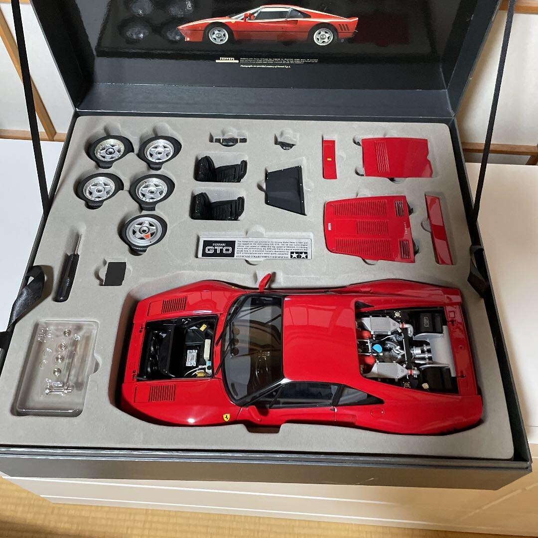 田宮　1/12 Ferrari 288GTO (セミアッセンブルモデル) 1/12 Ferrari 288GTO セミアッセンブルモデル TAMIYA【完成