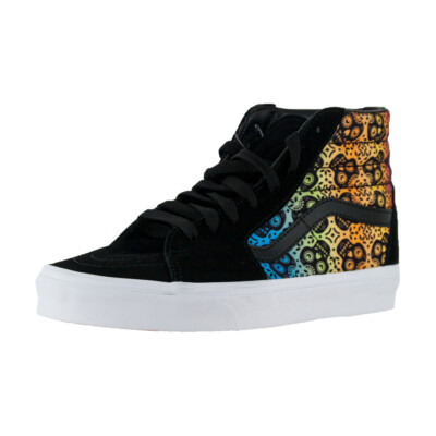 Высокие кроссовки Vans Sk8-Hi Dia de Los Muertos (черный/настоящий белый)