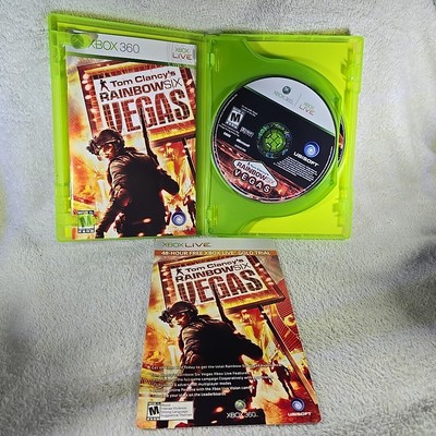 Tom Clancy's Rainbow Six Vegas Limited Collector's Edition Xbox 360 Tested CIB