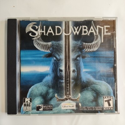 Ubi Soft Shadowbane PC Mac Video Game Computer Gaming Retro Vtg Complete Tested