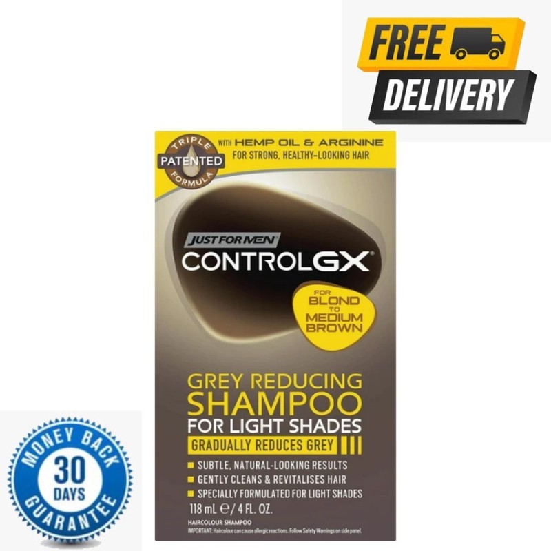 Click to enlarge Just for Men Control GX Grey Reducing Shampoo for Lighter Shade