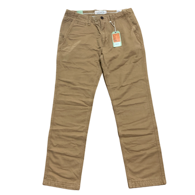 FAT FACE Men Modern 100 Cotton Coastal Chinos Pants DIJON Sz 34R