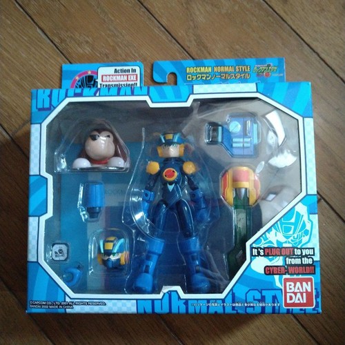 Megaman Rockman EXE Rockin Action Figure Normal Style BANDAI