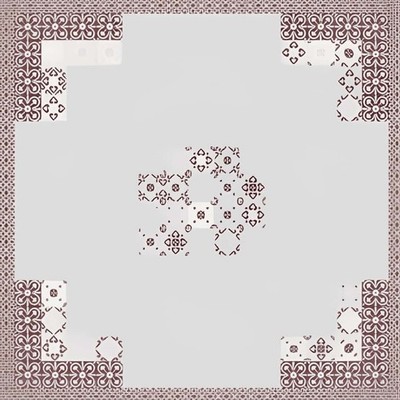 Tovaglie Coprimacchia Maiol'ike Bordeaux Airlaid 100x100cm 20pz Roial Ristorante