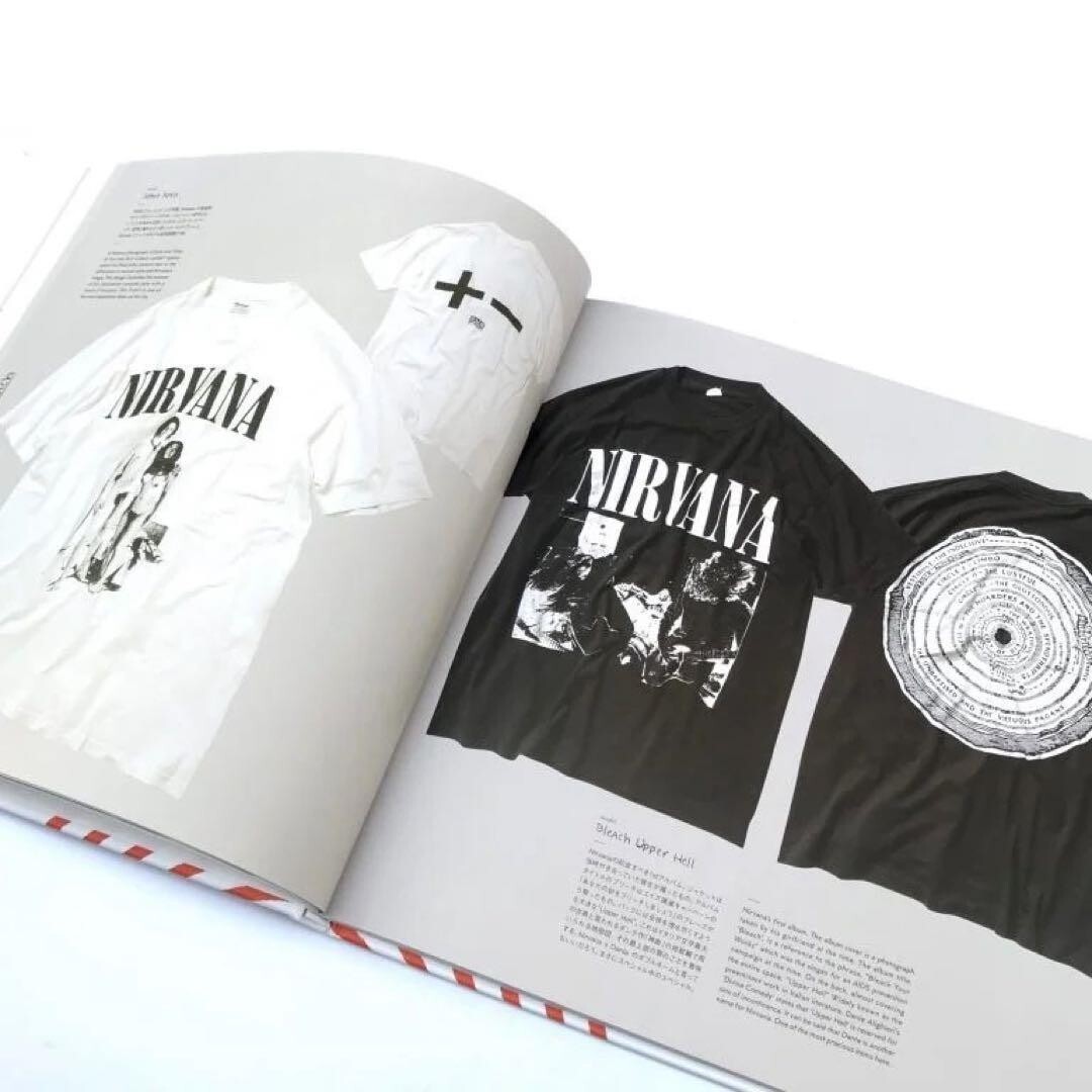 アート・デザイン・音楽 NIRVANA T-SHIRT BOOK HELLOH? Kurt Cobain NIRVANA T-SHIRTS BOOK “HELLOH?” 143 Pages Kurt Cobain Great