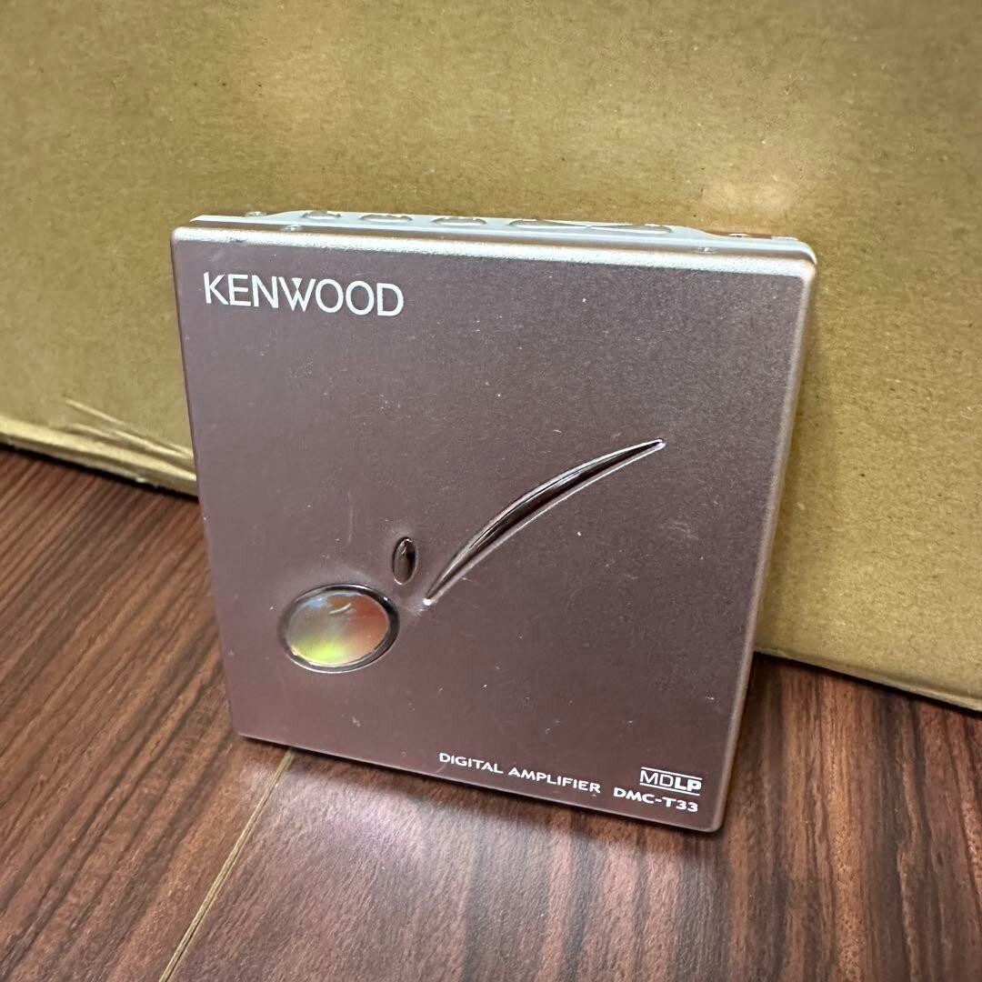 KENWOOD ポータブルMDプレーヤー DMC-T33 2002 KENWOOD Portable