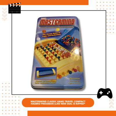 MASTERMIND Classic Game Travel Compact Hasbro Pressman