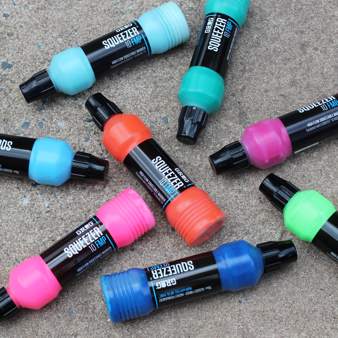 GROG Squeezer Mini 20 FMP Paint Marker Graffiti Art Writing Supplies