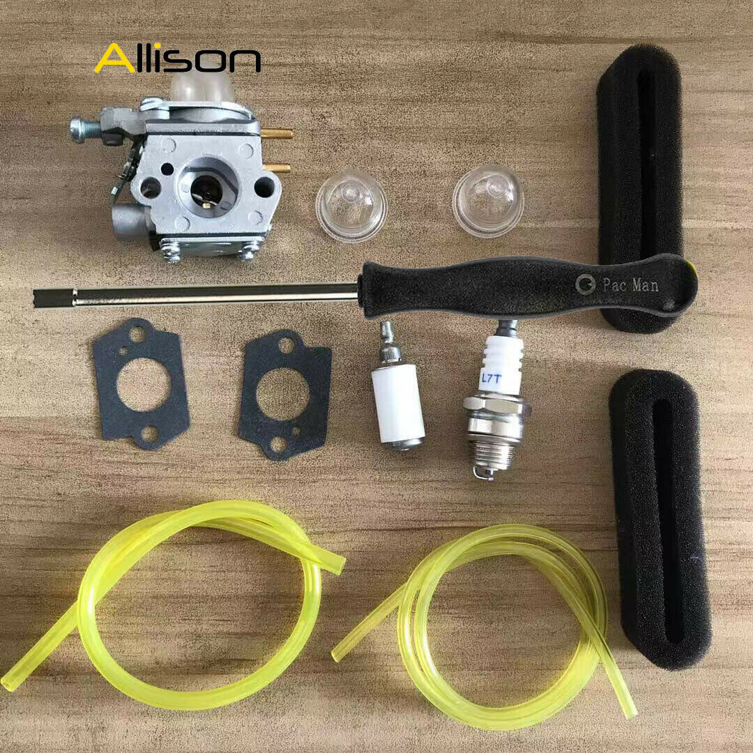 H142A-25A-04 Carburetor For Yard Machines Y2560 String Trimmer Carb Tune up kit