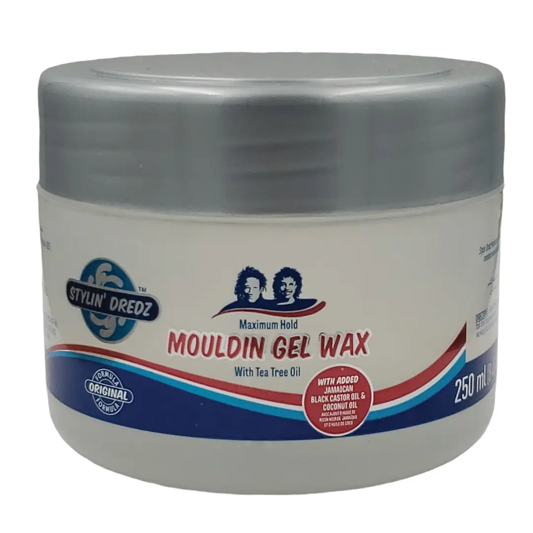 Stylin Dredz Mouldin Gel Wax Maximum Hold Hair Locs - 250ml
