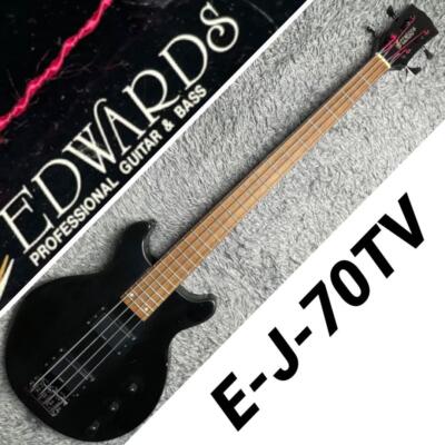 ベース Edwards E-J-70TV BLK Edwards E-J-70TV BLK 3.7kg Electric Bass Guitar Used Product