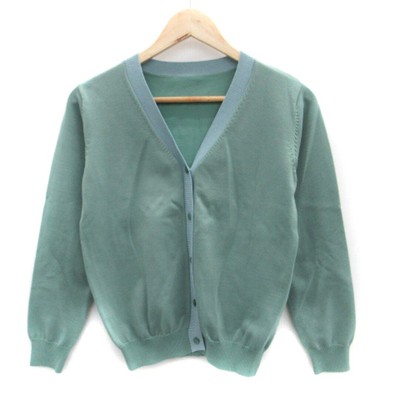 birthday bash cardigan v-neck color scheme green blue Used d088ae81b645a9e249d0e