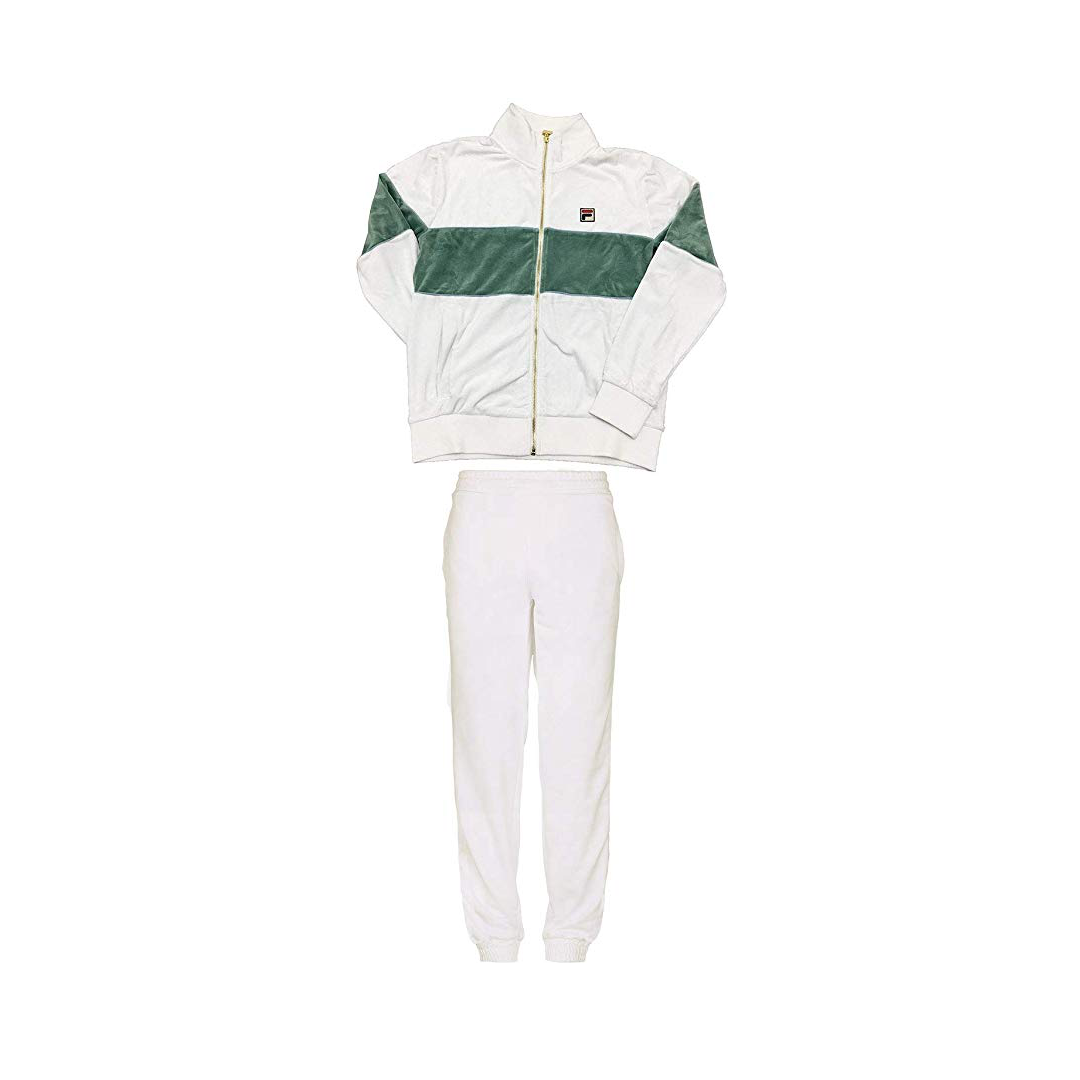 green velour adidas tracksuit