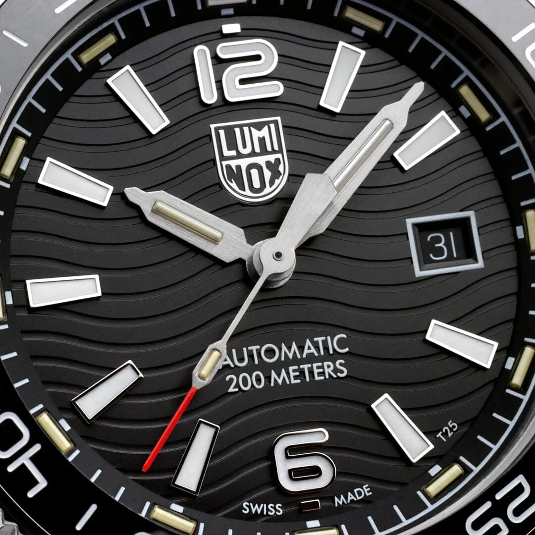 Pre-owned Luminox Pacific Diver Automatic Swiss Made Watch Xs.3101 Sapphire Crystal 42mm