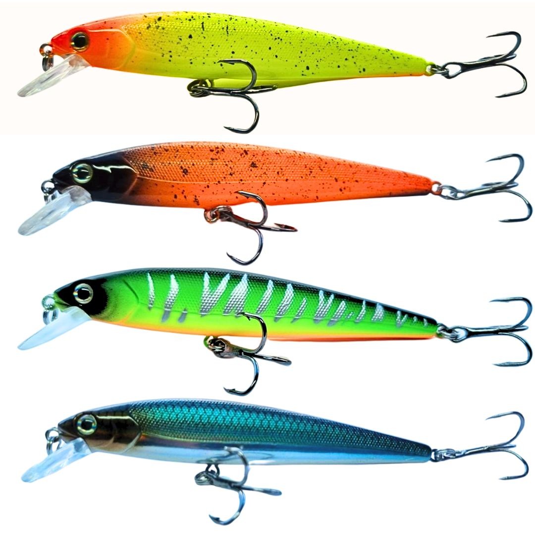 ✅ELBFANG Zander Hecht Wobbler Set | 11g - 10,5cm | Kunstköder Hechtköder Angeln