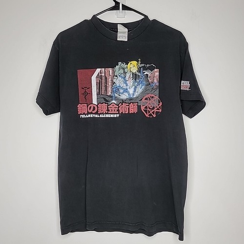 希少　vintage promo tee rakim The Master Vintage Y2K 2004 Fullmetal Alchemist Anime Manga Cartoon