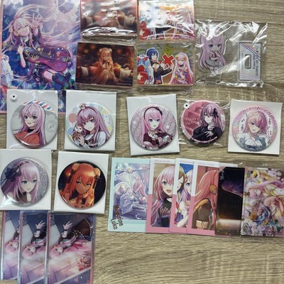 project SEKAI VOCALOID Goods lot Tin badge Acrylic stand Trading Card Luka  