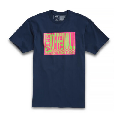 

Футболка Vans Off The Wall Retro Type с коротким рукавом (синее платье), Dress blue