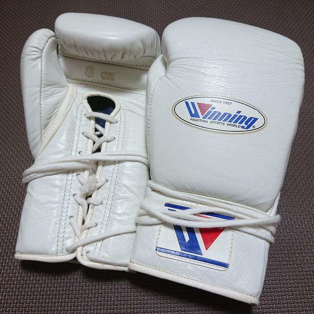 WINNING Boxing Gloves # MS-200 8-oz Black | KOZUJI Japan