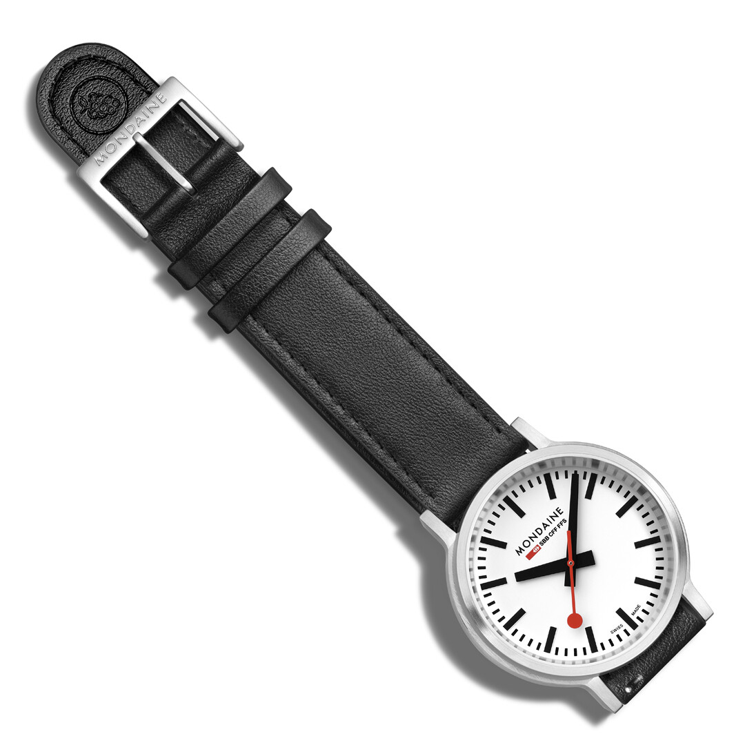 Pre-owned Mondaine Watch Edition Stop2go Backlight Mst.4101b.lbv.1 Sapphire Glass