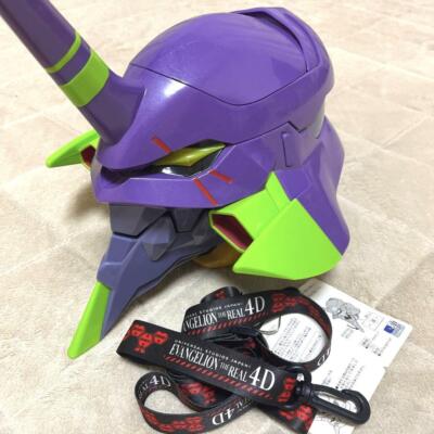 キャラクターグッズ USJ - USJ POPCORN BUCKET EVANGELION UNIT 01&amp;02 Evangelion Popcorn Bucket Figurine Unit 01 Universal Studios