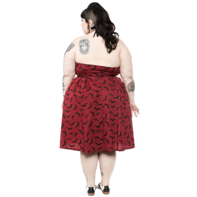 Sourpuss Luna Bats Spooksville Dress Alternative Womens Clothing