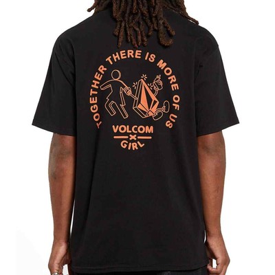 

Volcom Stonely Футболка с коротким рукавом (черная) Мужская футболка с рисунком, Черный