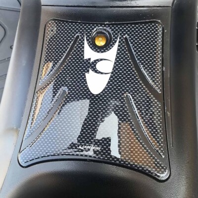 Kymco Xciting carbon footboard protector 250 300 500 carbon Protection pad 3D 