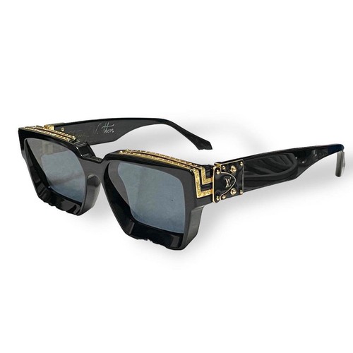 Louis Vuitton Millionaire 1.1 Z1165E Black Gold Sunglasses Louis Vuitton Millionaire 1.1 Z1165E Black Gold Sunglasses