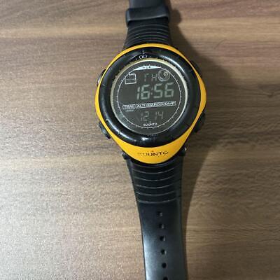 Suunto Vector Yellow Quartz Black Dial Day Date Chronograph Unisex
