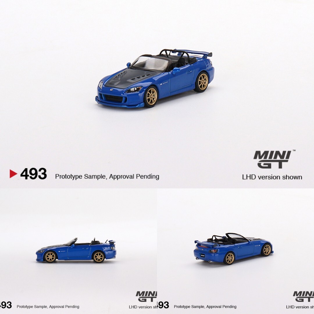 MINI GT 1:64 Model Car Honda S2000 (AP2) Mugen Monte Carlo