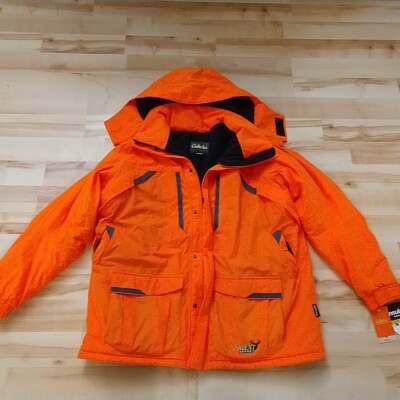 Cabela's Parka Silent-Suede Dry Plus Blaze Orange Heavy Men 2XL Waterproof NWT