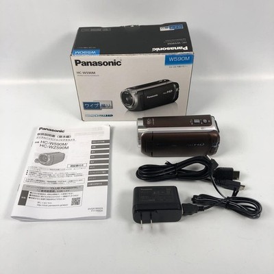 Panasonic HC-W590M-T 4K Camcorder Brown HD Video Camera Used