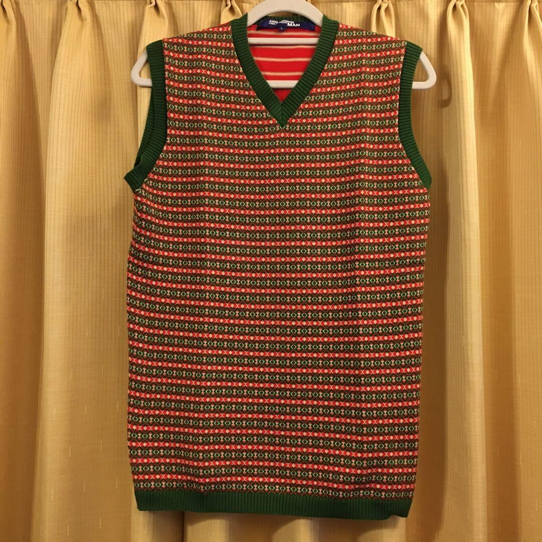 トップス JUNYA WATANABE knit vest Junya Watanabe Man Knit V-Neck Vest | eBay